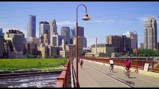 USA BEAUTIFUL DOWNTOWN MINNEAPOLIS MINNESOTA  TWIN CITIES MOST AMAZING TRAVEL MINNESOTA [upl. by Ynnek]