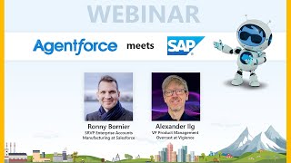 Agentforce meets SAP  Webinar von Vigience und Salesforce [upl. by Worden]