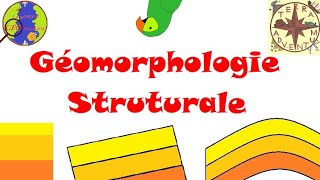 Géomorphologie structurale Minute géologique 40 [upl. by Yelsiap580]