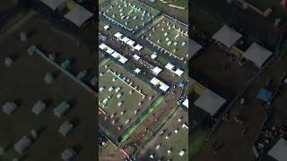 World Cup paintball Drone shot of pro field paintball airsoft outdoors [upl. by Ecnadnac]