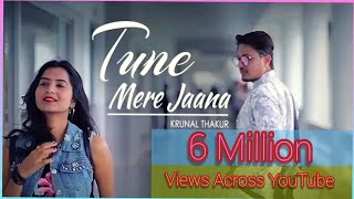 Tune Mere Jaana Kabhi Nahi Jaana  Emptiness  Vishakha Mahore Songs  Krunal Thakur  Sad Songs [upl. by Zined]