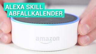 Amazon Alexa Skill  Abfallkalender [upl. by Kamat]