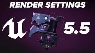 Unreal Engine 55 Render Settings [upl. by Naldo]