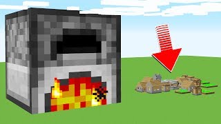 Whats Inside the WORLDS BIGGEST MINECRAFT FURNACE [upl. by Annahs]