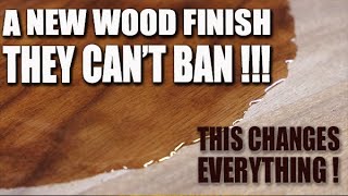 Youve never seen a wood finish like this Cures in 2Minutes [upl. by Nahtahoj]