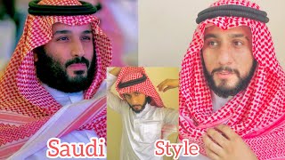 How to tie saudi style  SheMagh Ghotra  Majid shah 2021 [upl. by Enyrehtak92]