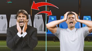 Cosa sarebbe successo con CONTE alla JUVE e MOTTA al NAPOLI [upl. by Marron]