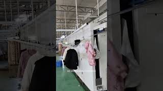 Tunnel Finisher Screw conveyor for Garment [upl. by Iene]