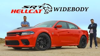 2020 Dodge Charger SRT Hellcat Widebody Review  Four Door Fury [upl. by Akemeuwkuhc914]