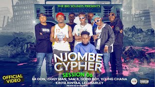 NJOMBE CYPHER SESSION 06 Official Music Video  2024 [upl. by Ehcar]