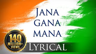 Jana Gana Mana HD  National Anthem With Lyrics  Best Patriotic Song [upl. by Osnofledi]