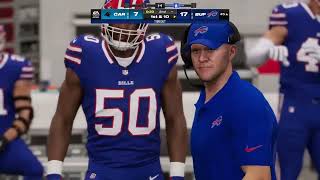 Madden NFL 24 panthers vs bills [upl. by Carr]