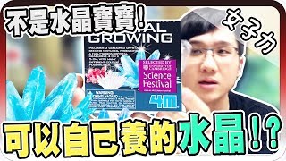 自製水晶！｜水晶也可以養？！【黑羽】 [upl. by Lissie]