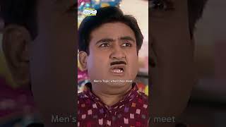 Mens topic when they meet tmkoc funny relatable shorts navratri garba coldplay boss [upl. by Kohn]