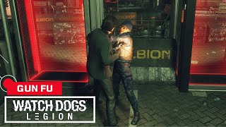 Watch Dogs Legion John Wick Mode Gun Fu Gun Kata  Professional Hitman Gameplay [upl. by Cuthbert]