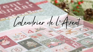 Scrapbooking​｜Tuto Calendrier de lAvent [upl. by Ycram]