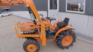 Kubota B7001 4wd  Voorlader [upl. by Weiser612]