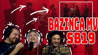 PRODUCERS REACT  SB19 Bazinga MV Reaction  Wow JUST WOW [upl. by Arlina]