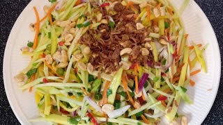 Thai mango salad recipe [upl. by Rebmik]