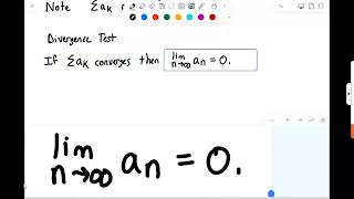 Divergence Test Intro [upl. by Ted]