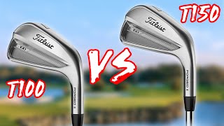 Are these the BEST Titleist irons ever T100 Vs T150 [upl. by Dania]