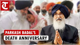 Live Parkash Singh Badals first death anniversary today [upl. by Ermentrude357]