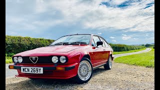 Alfa Romeo GTV6 25 review The eighties Alfa icon with the best sounding V6 ever [upl. by Llenahs]