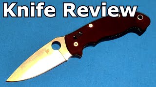 Spyderco Manix 2 XL G10 C95G2  Knife Review [upl. by Tay]