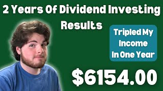 Results From 2 Years Of Dividend Investing [upl. by Eleni]