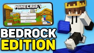 Trying Bedwars on Minecraft Bedrock Edition [upl. by Fakieh132]