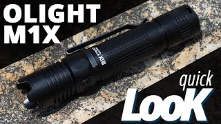 Olight M1X Striker  Quick Look from Battery Junction [upl. by Marilla]