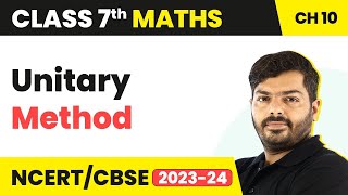 Unitary Method Chapter 10 Rd Sharma Solutions  Rd Sharma Class 7 Maths  Maths Class 7 [upl. by Norreg]