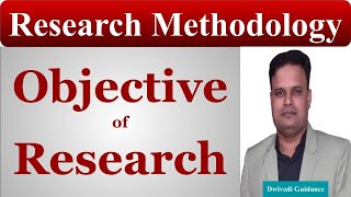 Research Objective  objective of research  research methodology  research aptitude ugc net [upl. by Weitman]