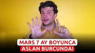 MARS 7 AY BOYUNCA ASLAN BURCUNDA  LİDERLERE YÖNETİCİLERE RAHAT YOK [upl. by Noside]