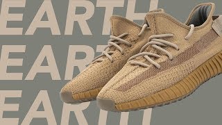 BETTER THAN I THOUGHT ADIDAS YEEZY 350 V2 EARTH REVIEW  ON FOOT [upl. by Edana704]