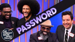 Password with Colin Kaepernick  The Tonight Show Starring Jimmy Fallon [upl. by Ardnasella]