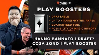 HANNO BANNATO I DRAFT VI SPIEGO I NUOVI PLAY BOOSTERS  MAGIC THE GATHERING ITALIA [upl. by Aliuqat]