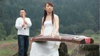 Tsuki no shizuku KunpuNote Koto and Shakuhachi Traditional Japanese musical instrument Wagakki [upl. by Toshiko542]