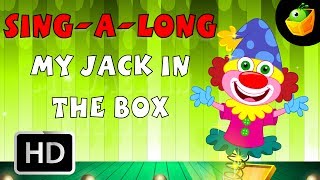 Karaoke My Jack In The Box  Songs With Lyrics  CartoonAnimated Rhymes For Kids [upl. by Nosbig]