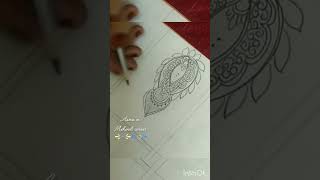 Bengali design for beginnersart henna howtomakemehndidesign 🙂🌼 [upl. by Kacy376]