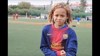 BEST 10 YEAR OLD FOOTBALLER IN THE WORLD Xavi Simons  BARCELONS WONDERKID [upl. by Barber]