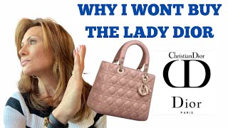 My honest opinion of the Lady Dior Handbag [upl. by Bolt]