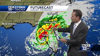 Tracking major Hurricane Miltonwhen impacts may brush Coastal Georgia Lowcountry [upl. by Stralka]