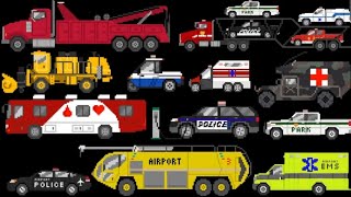 Emergency Vehicles 7 Hamenanimations Do 20 [upl. by Favin]