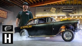 Roadkills Mike Finnegan Brings Blasphemi to the Donut Garage Flexes 900whp With a Massive Burnout [upl. by Domeniga]