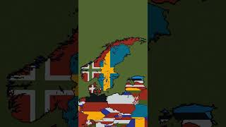 Building Norway in 3 Scales norway norwegian maps flags minecraft [upl. by Enalb995]