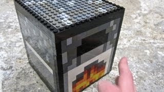 LEGO Furnace  Minecraft [upl. by Atikihc]