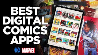 THE BEST DIGITAL COMICS APPS  Marvel Unlimited vs Comixology  How to Read Digital Comics [upl. by Coben]