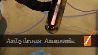 Distilling pure anhydrous ammonia [upl. by Gusti]