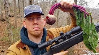 Catch Clean Cook Vegetables  Hunting Shooting amp Eating Wild Vegetables [upl. by Busch922]